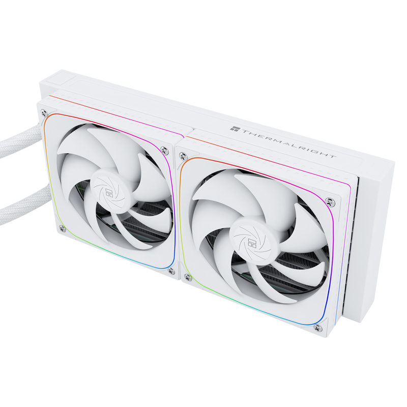 Система жидкостного охлаждения Thermalright Frozen Horizon 240 Digital, белый, фото 4