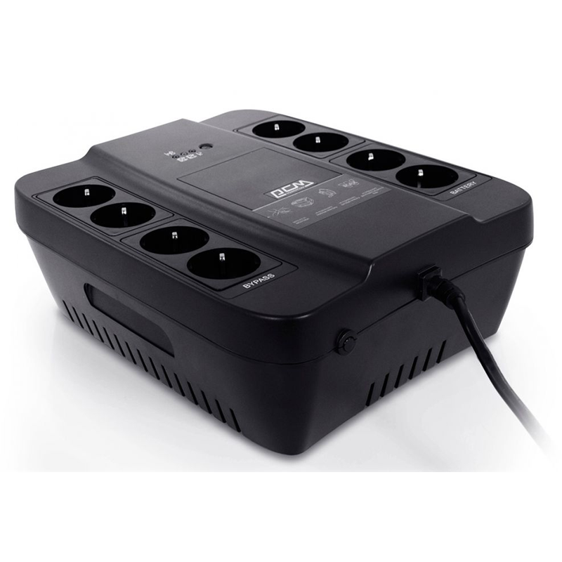 ИБП Powercom UPS Spider SPD-650N, 650 ВА, 390 Вт, резервный, 8 розеток, Schuko, фото 4