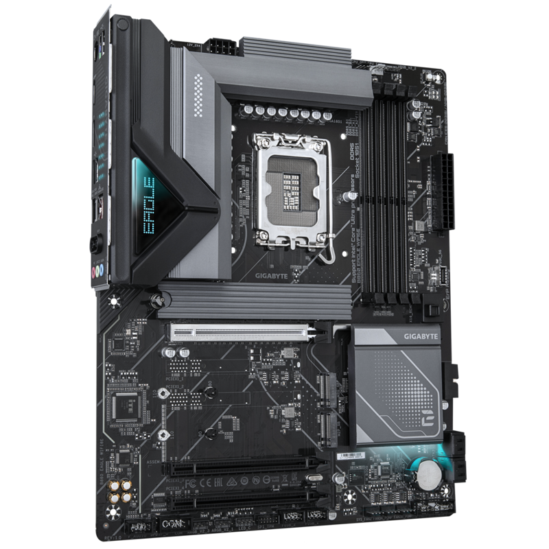 Материнская плата Gigabyte B860 EAGLE WIFI6E, LGA1851, Intel B860, mATX, DDR5, фото 3