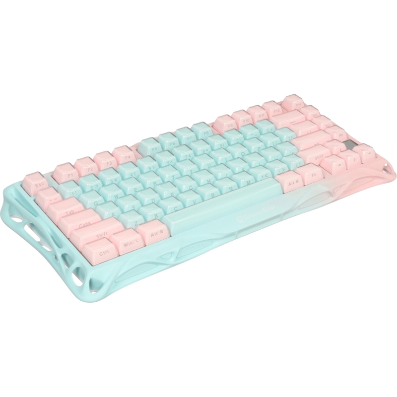 Клавиатура Gravastar Mercury K1 Lite PM MINT, беспроводное подключение, белый, фото 2