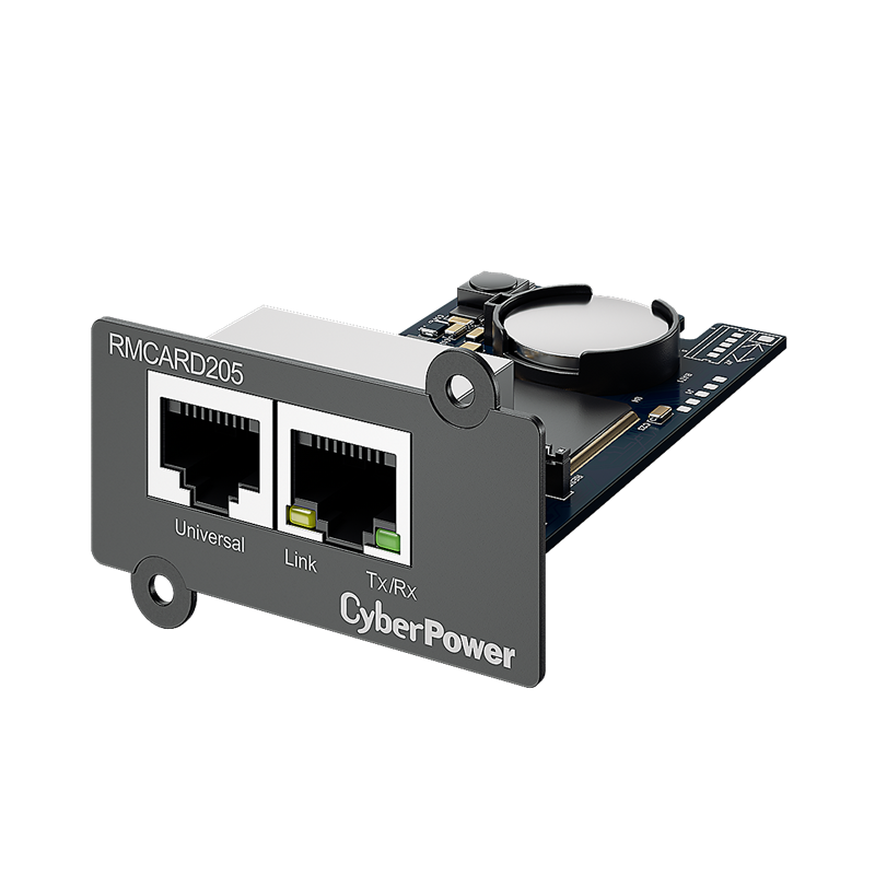Карта удалённого управления SNMP CyberPower RMCARD205 для ИБП серий OL, OLS, PR, OR, фото 3