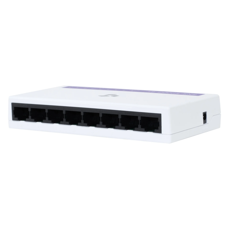 Коммутатор SNR-S1100G-8T неуправляемый, 8 портов RJ-45, настольный, фото 2