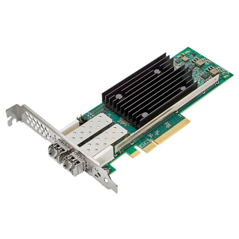 Адаптер Fibre Channel QLogic QLE2772-SR-SP, 2 порта 32 Гбит/с, PCIe 4.0 x8, с трансиверами SR, фото 2
