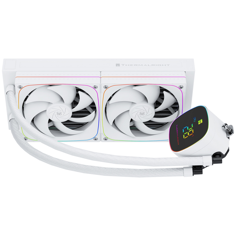 Система жидкостного охлаждения Thermalright Frozen Horizon 240 Digital, белый, фото 3