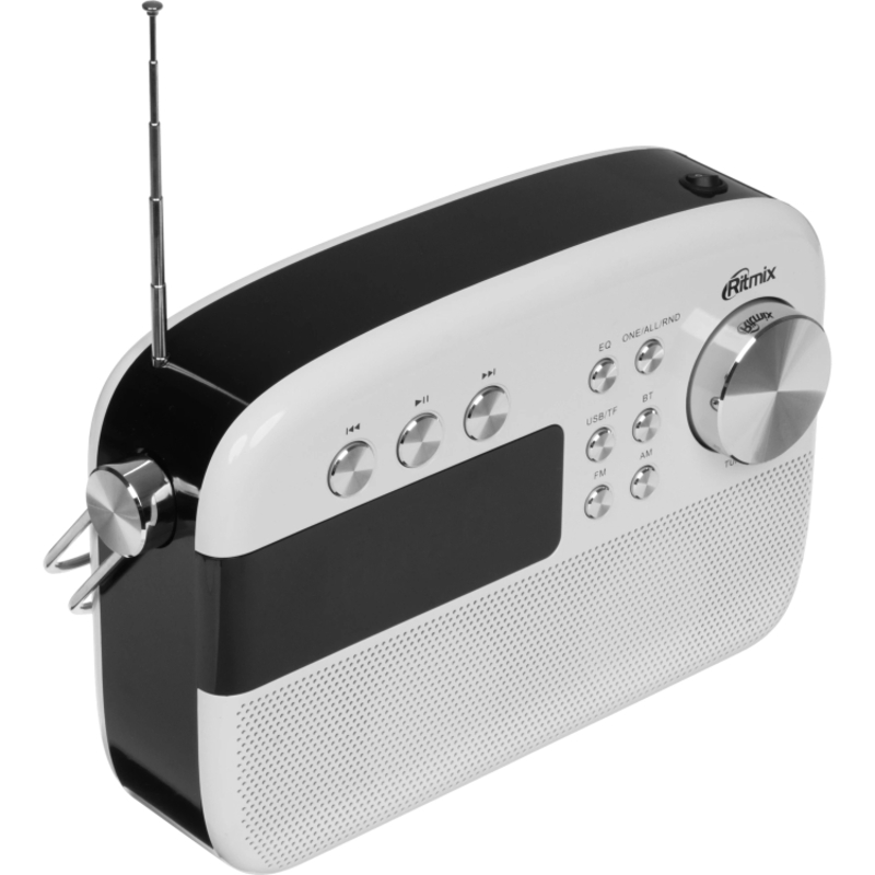 Радиоприёмник портативный Ritmix RPR-705, белый, фото 4