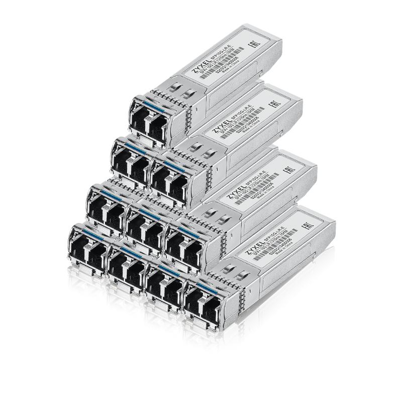 Трансивер Zyxel SFP10G-LR-E, комплект 10 шт., SFP+, одномодовый, Duplex LC, 1310 нм, до 10 км, фото 2