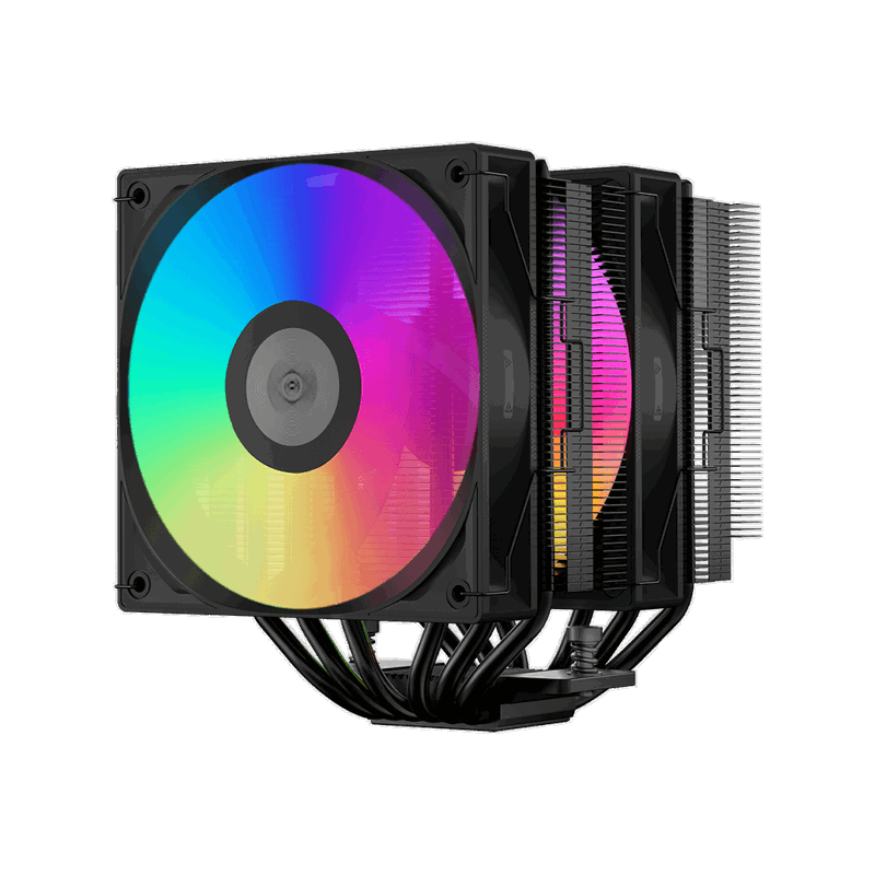 Кулер для процессора PcCooler RT620 ARGB BK, AM4, AM5, LGA1150, LGA1151, LGA1151-v1 и др., до 250 Вт, фото 3