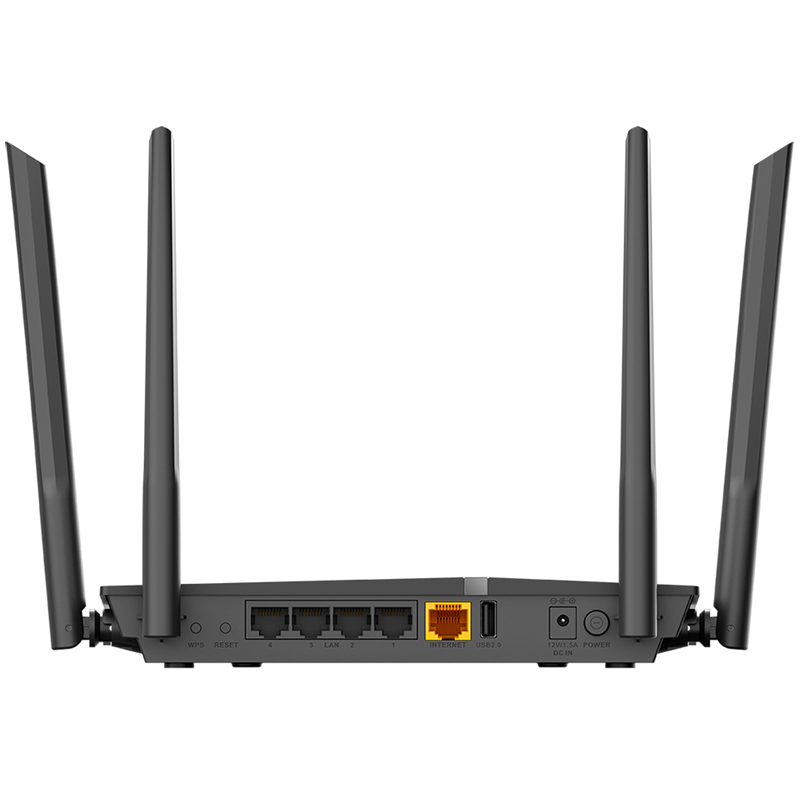 Wi-Fi роутер D-Link AC1200 Wi-Fi Router, Wi-Fi 5, 4 порта LAN, фото 4