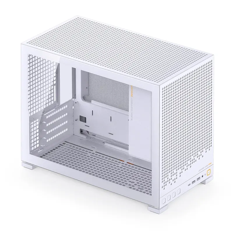 Корпус для ПК Jonsbo D32 PRO, Mini Tower, белый, под mATX, Mini-ITX, материал пластик, сталь, стекло, фото 15