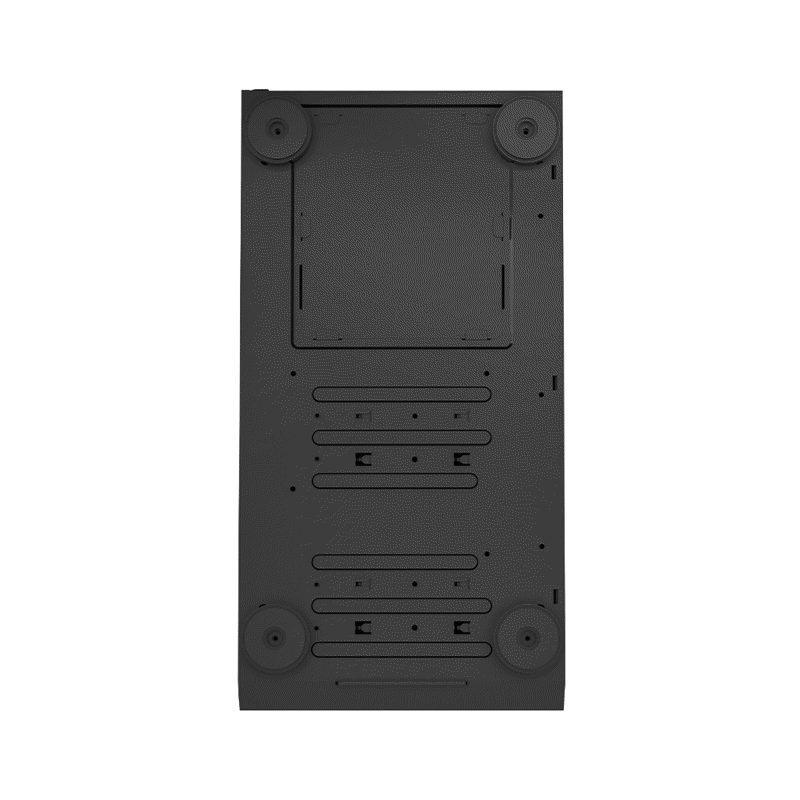 Корпус для ПК PcCooler IE200 BK, Midi Tower, чёрный, под ATX, E-ATX, mATX, Mini-ITX, подсветка ARGB, фото 3