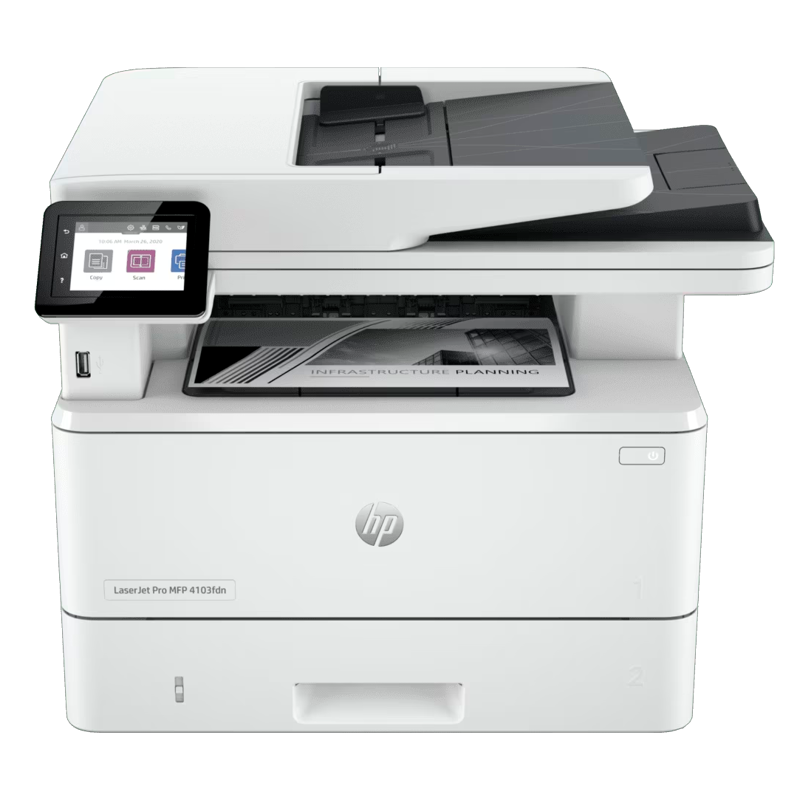 Лазерное МФУ HP LaserJet Pro 4103fdn, фото 2