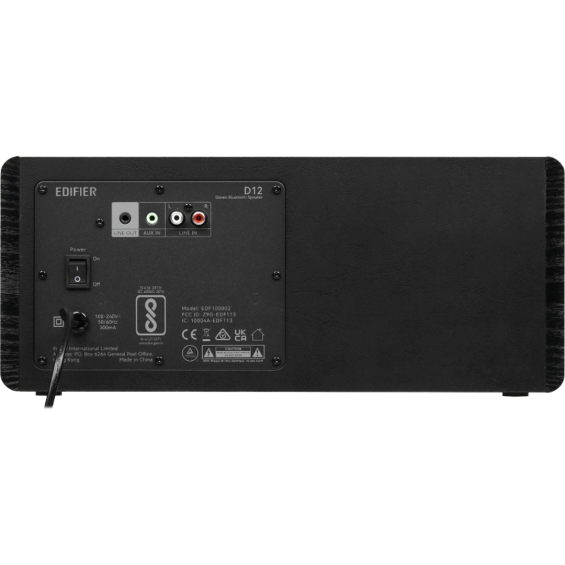 Акустическая система Колонки Edifier D12 4 AUX, 70 Вт, проводное и беспроводное подключение, 6923520269129, фото 5