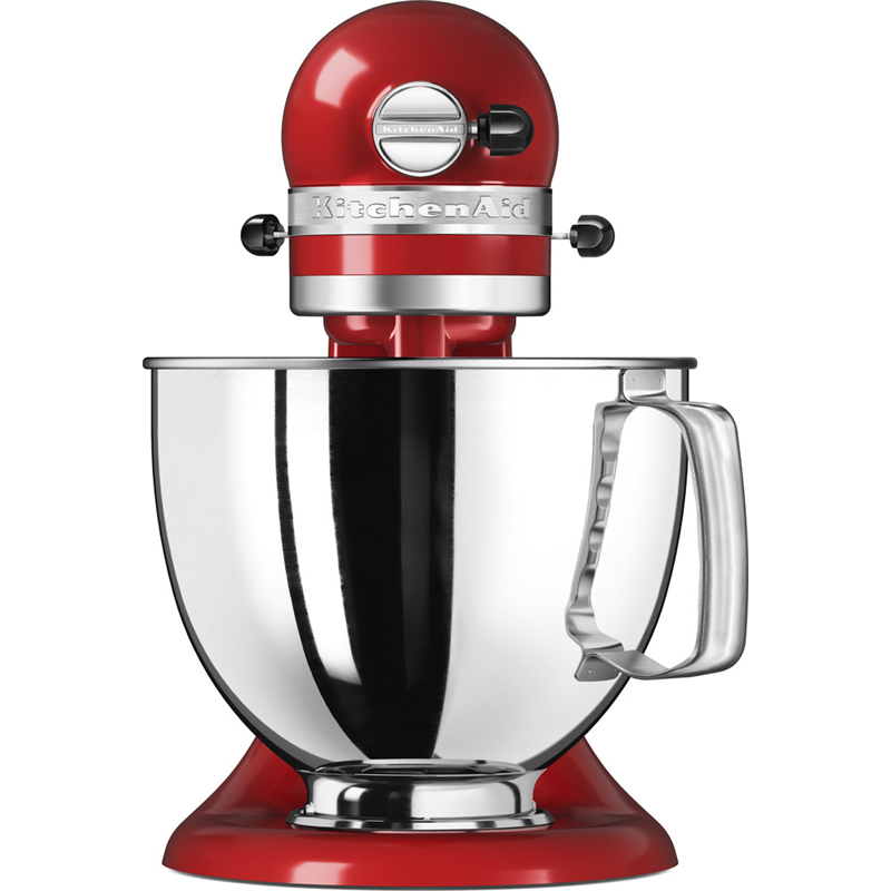 Планетарный миксер KitchenAid Artisan 5KSM125EER, 4,8 л, 300 Вт, откидной блок, красный, фото 3