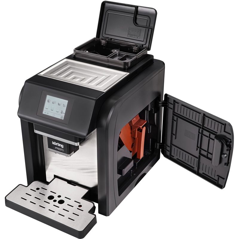 Автоматическая кофемашина Korting KACM 2009 Presto, 19 бар, кофемолка, капучинатор, 2 бойлера, чёрный, фото 10