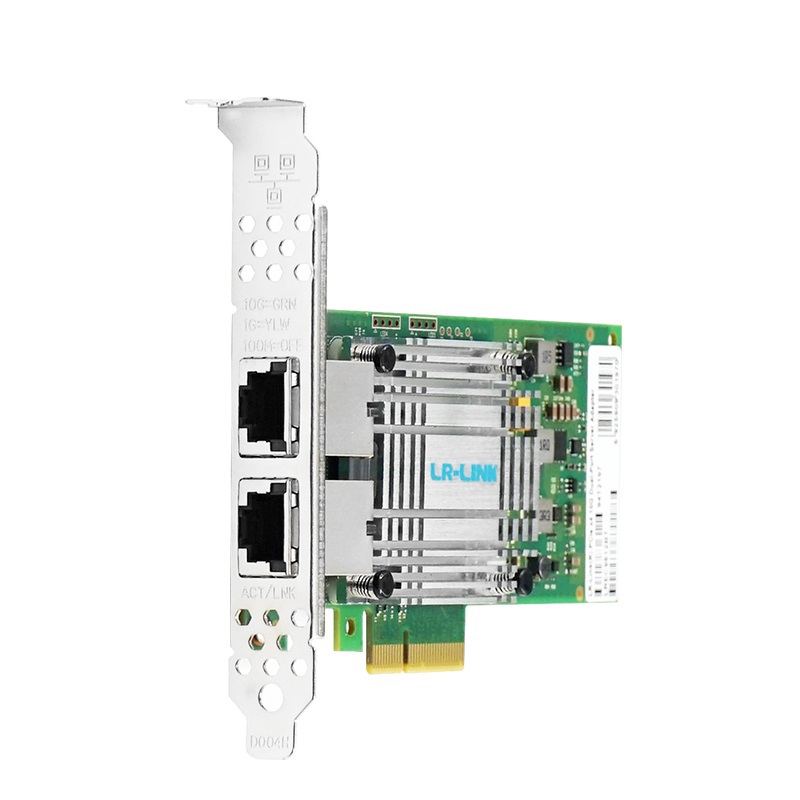 Сетевая карта LR-Link LREC9812BT, 2 порта RJ-45 10 Гбит/с, PCIe 3.0 x4, Intel X550, фото 4
