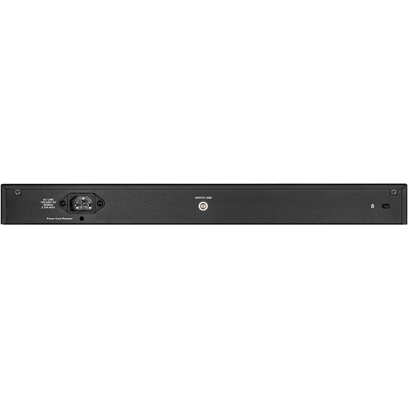 Коммутатор D-Link DGS-1210-52MP/FL управляемый L2, 48 портов PoE 1 Гбит/с, 4 комбо SFP, 370 Вт, фото 3