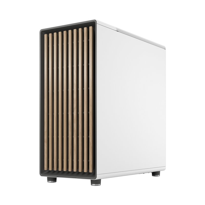 Корпус для ПК Fractal Design North TG Clear Tint, Midi Tower, белый, под ATX, mATX, Mini-ITX, фото 4