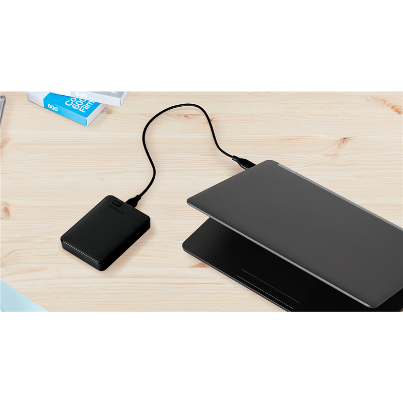 Внешний накопитель WD WDBU6Y0040BBK-WESN, HDD 4 ТБ, USB 3.0 Type-A, фото 7