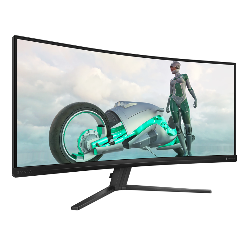 Монитор Philips 34M2C3500L, 34 дюйма, 3440x1440, 180 Гц, VA, 300 кд/м², изогнутый, фото 2