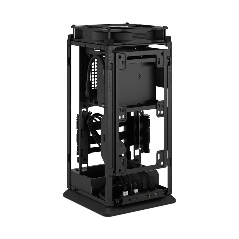 Корпус для ПК Fractal Design Mood, Mini Tower, чёрный, под Mini-ITX, материал пластик, сталь, ткань, фото 9