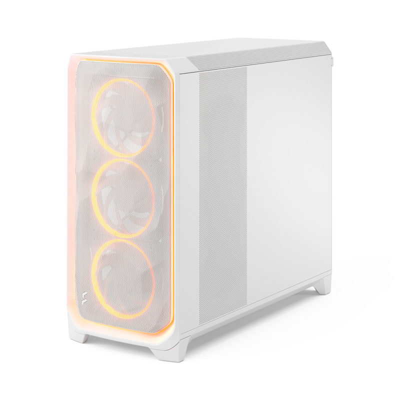 Корпус для ПК Fractal Design Meshify 3 XL Ambience Pro RGB TG Clear Tint, Full Tower, белый, фото 4