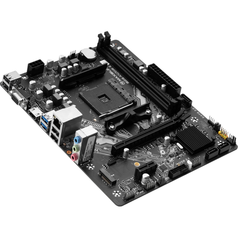 Материнская плата Maxsun MS-Challenger A520M-K, AM4, AMD A520, Micro-ATX, DDR4, фото 2