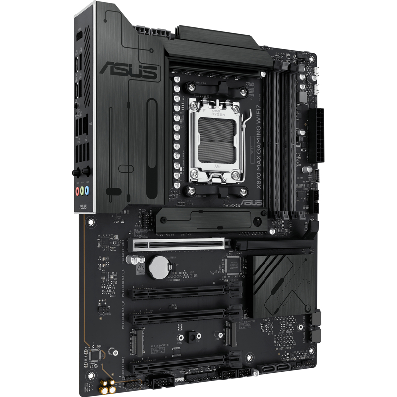 Материнская плата ASUS X870 MAX WIFI7, AM5, AMD X870, ATX, DDR5, фото 4