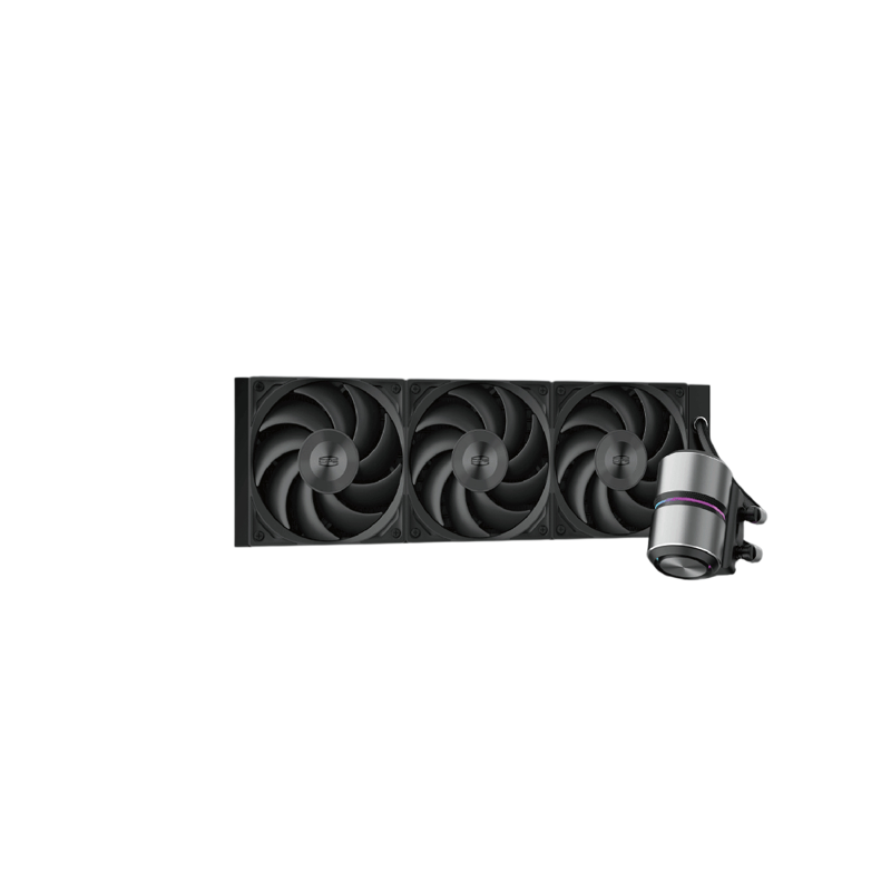 Система жидкостного охлаждения PcCooler DE360 Pro BK, вентилятор 120 мм, шум 32 дБА, AM5, фото 3