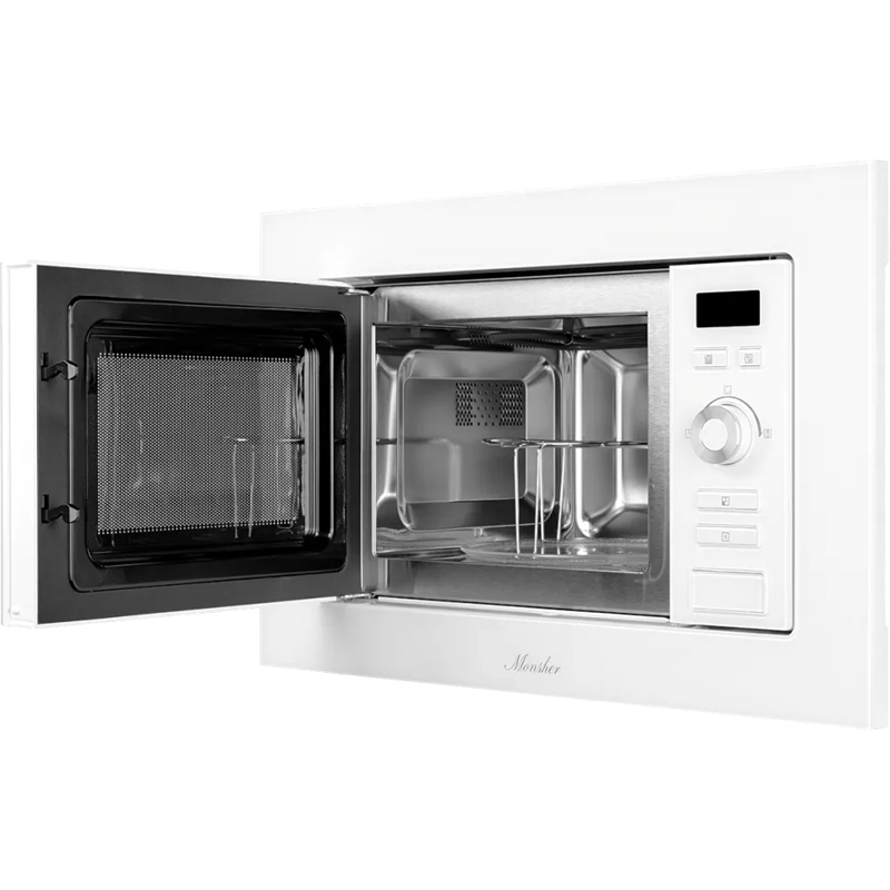 Встраиваемая микроволновая печь Monsher MMH 201 W, 20 л, 800 Вт, гриль, белая, фото 4