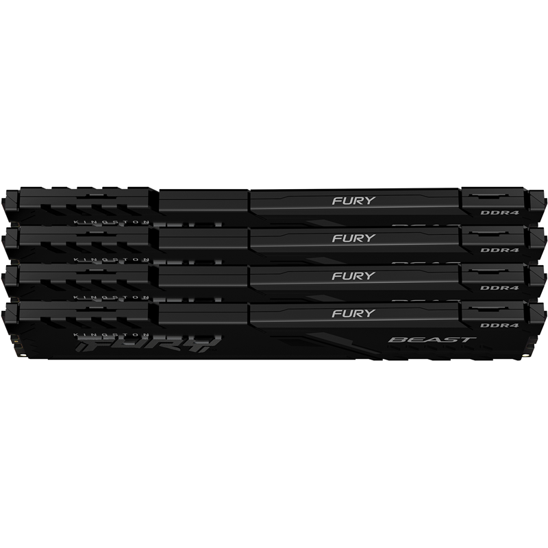 Оперативная память Kingston KF432C16BB1K4/64, 64 ГБ (4x16 ГБ), DDR4, 3200 МГц, DIMM, фото 3