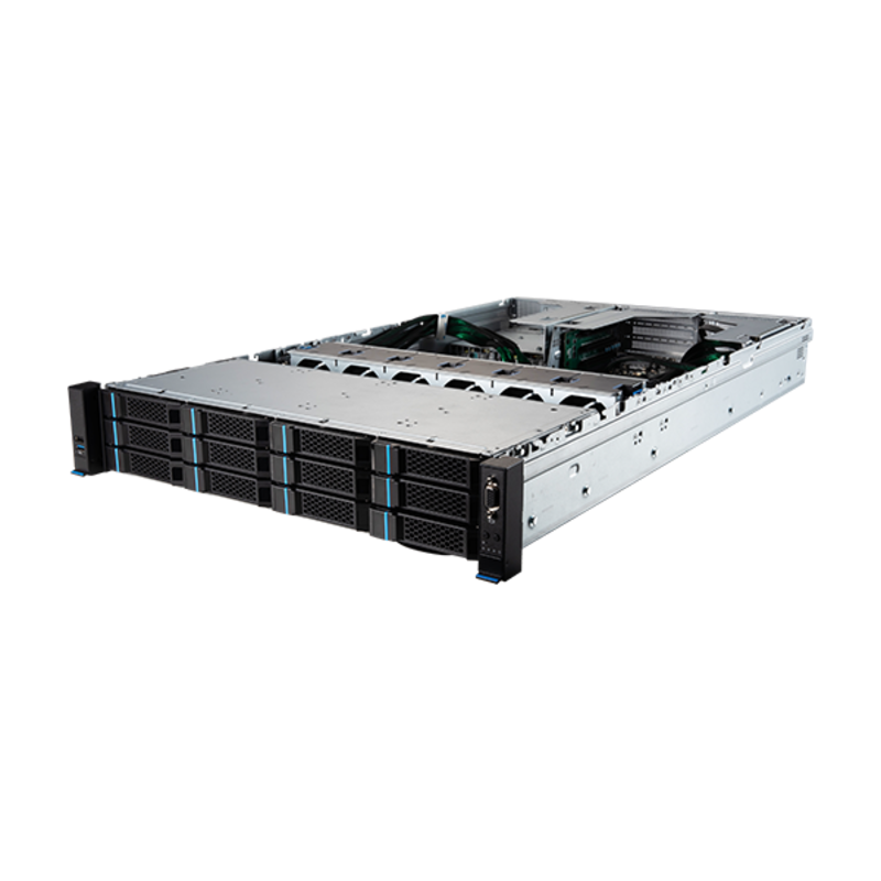 Серверная платформа MSI S2206-02, 2U,2x AMD EPYC SP5 9004/9005 360W (400W under specific conditions), 24x DDR5, 8x 3.5/2.5'' SATA (MSI 939-S312-008), фото 2
