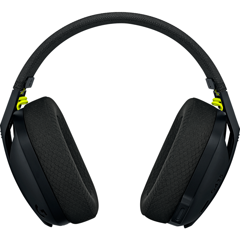 Гарнитура Logitech G435 LIGHTSPEED BLACK, радиоканал, Bluetooth 5.0, полноразмерные, чёрный, для геймеров, фото 4