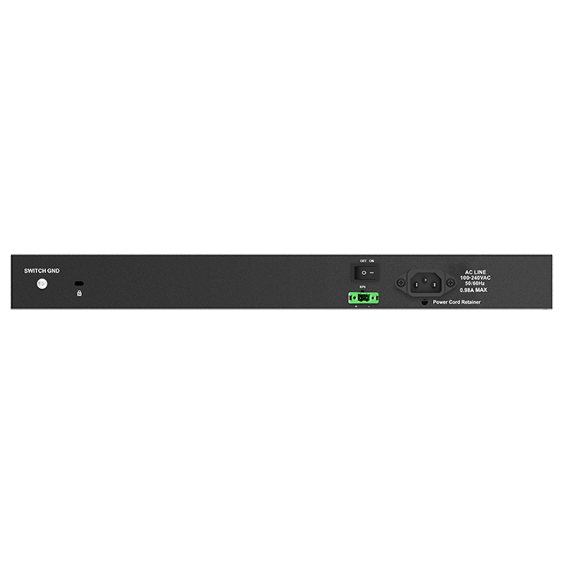 Коммутатор D-Link DGS-1210-28XS/ME управляемый L2, 24 слота SFP, 4 слота SFP+ 10 Гбит/с, фото 3