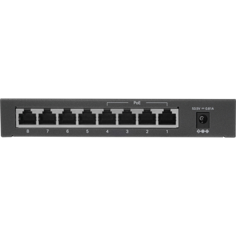 Коммутатор TP-Link TL-SF1008LP неуправляемый, 8 портов 100 Мбит/с, 4 порта PoE, 41 Вт, фото 4