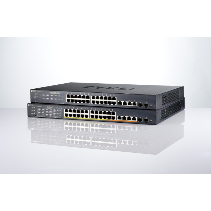 Коммутатор ZYXEL XMG1930-30 смарт L2+, 24 порта 2,5 Гбит/с, 4 порта 10 Гбит/с, 2 SFP+, 19″, фото 6