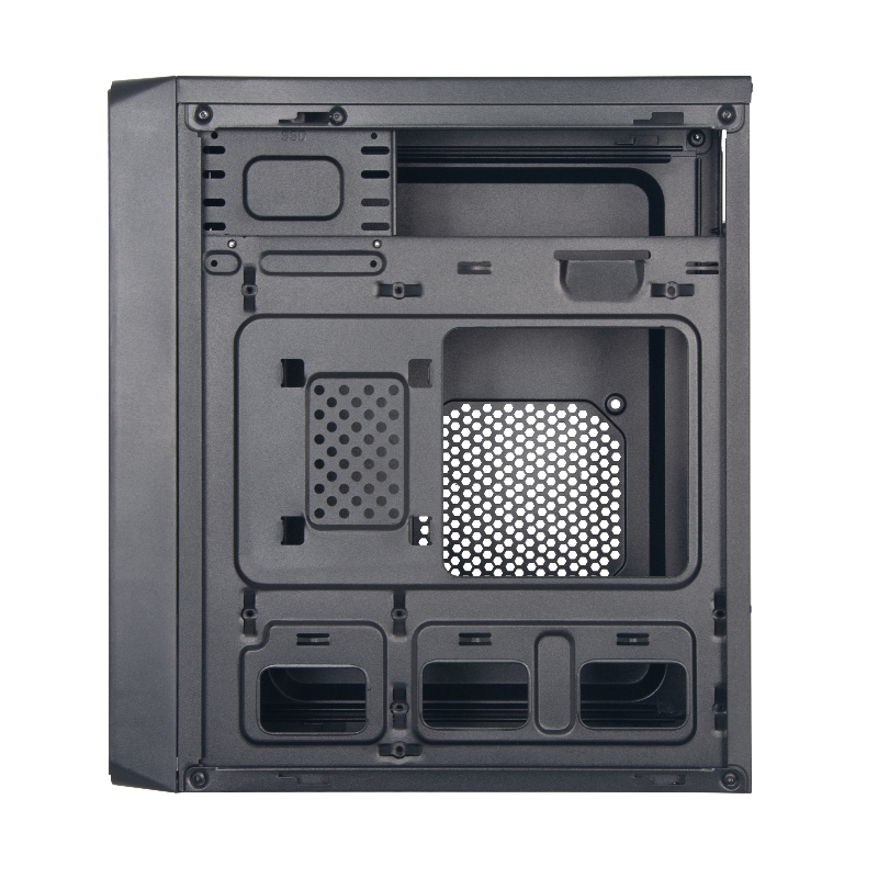 Корпус без блока Case Forza mATX case, black, w/o PSU, w/2xUSB3.0, no pwr cord, w/o FAN, фото 7