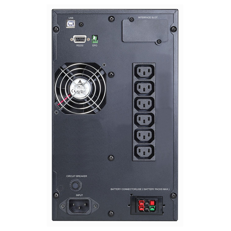 ИБП Powercom MAC-1500, 6 розеток, IEC C13, IEC C14, VA, фото 4
