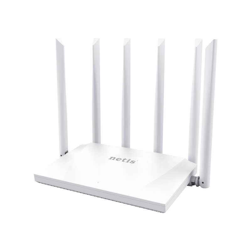 Wi-Fi роутер Netis AC1200 10, 3 порта LAN, беспроводное подключение, белый, фото 2