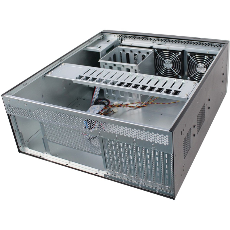 Серверный корпус Server case FL-T4U435, 4U/Tower, ATX, w/o psu, (support ATX or CRPS), 1x2,5" ext, 4x3,5" int, 2xUSB 3.0 (Foxline FL-T4U435), фото 5