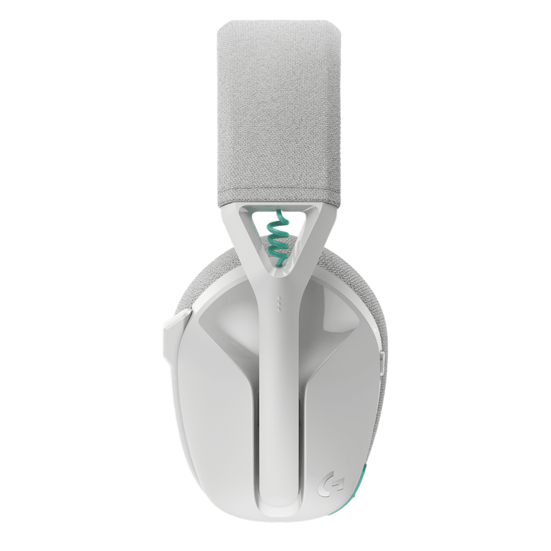 Гарнитура Logitech G321 LIGHTSPEED, радиоканал, Bluetooth 5.2, полноразмерные, белый, микрофон поворотный, фото 5