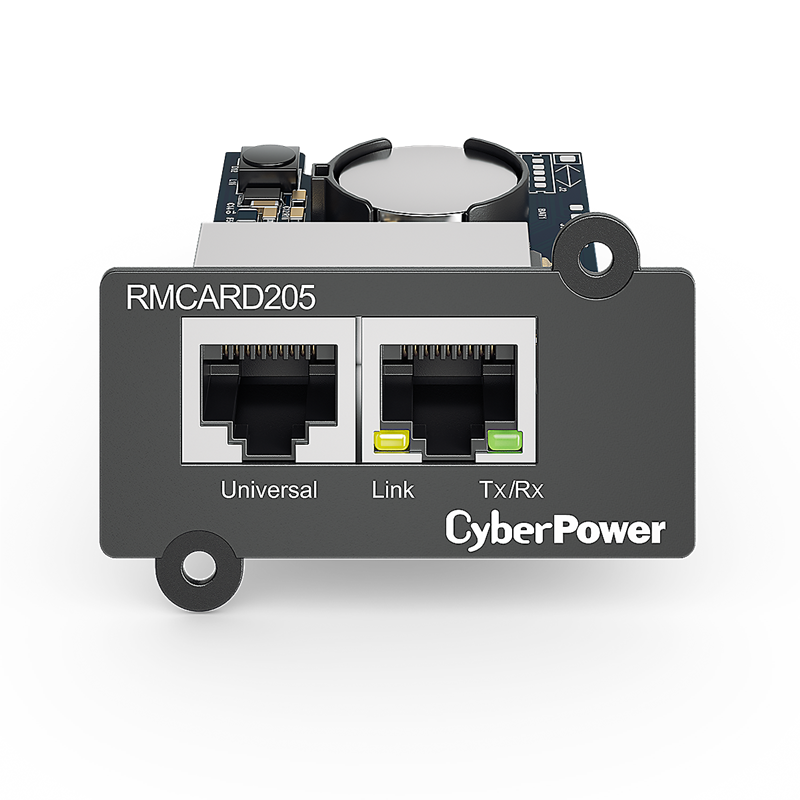 Карта удалённого управления SNMP CyberPower RMCARD205 для ИБП серий OL, OLS, PR, OR, фото 2