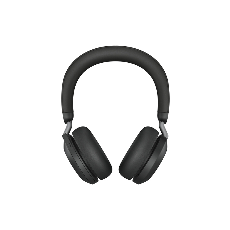 Гарнитура Jabra Evolve2 75 MS Stereo, Bluetooth 5.2, адаптер Link 380a USB-A, гибридное ANC, фото 3