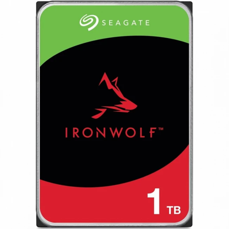 Жёсткий диск Seagate IronWolf 1 ТБ 3,5″, 5400 об/мин, кэш 256 МБ, для NAS, фото 2