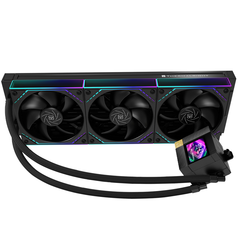 Система жидкостного охлаждения Thermalright Core Matrix 360 Vision, чёрный, фото 3