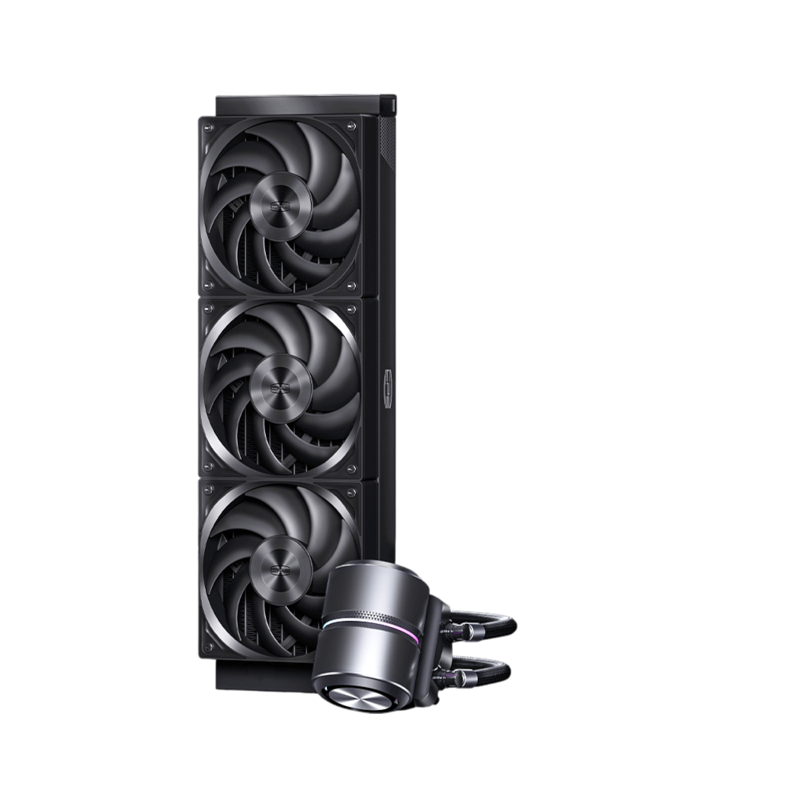Система жидкостного охлаждения PcCooler DE360 Pro BK, вентилятор 120 мм, шум 32 дБА, AM5, фото 2