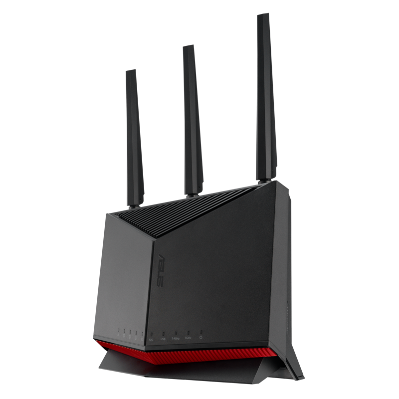 Wi-Fi роутер ASUS RT-BE86U, Wi-Fi 7, 4 порта LAN, 2 порта USB, фото 2