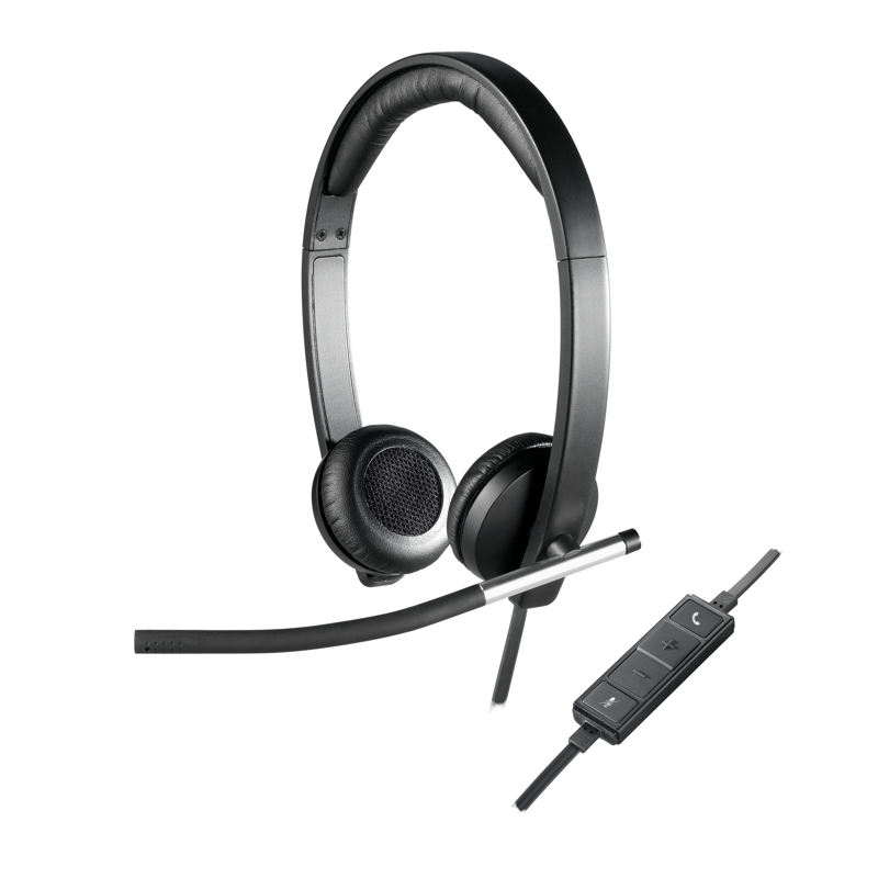 Гарнитура Logitech Headset H650E USB Stereo OEM (Logitech 981-000519), фото 4