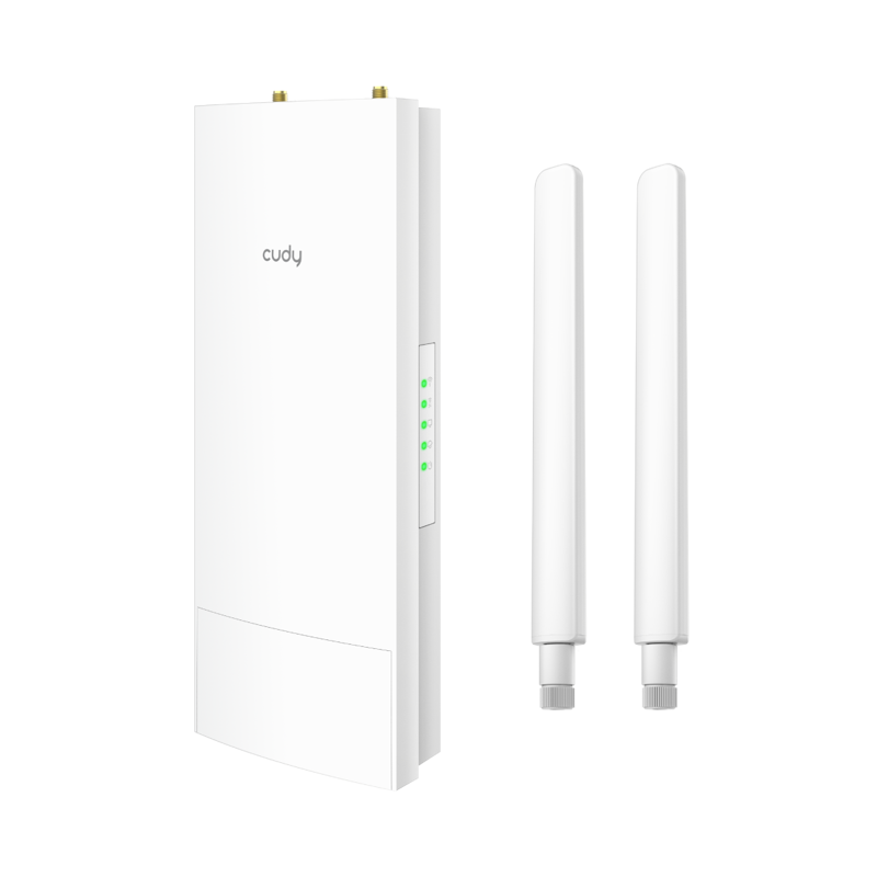 Наружная точка доступа Cudy AP1200 Outdoor, AC1200, IP65, съёмные антенны, пассивный PoE 24 В, фото 5