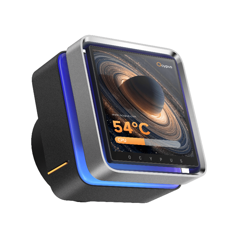 Система жидкостного охлаждения Ocypus Sigma L24 EX BK ARGB, вентилятор 120 мм, шум 36 дБА, фото 2