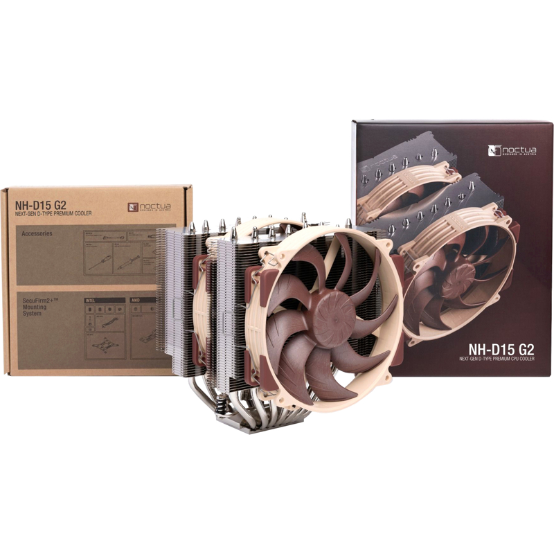 Кулер для процессора Noctua NH-D15 G2, AM4, AM5, LGA1150, LGA1155, LGA1156, LGA1200 и др., до 228 Вт, фото 4